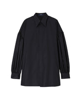 50/ COTTON BROAD BLOUSE