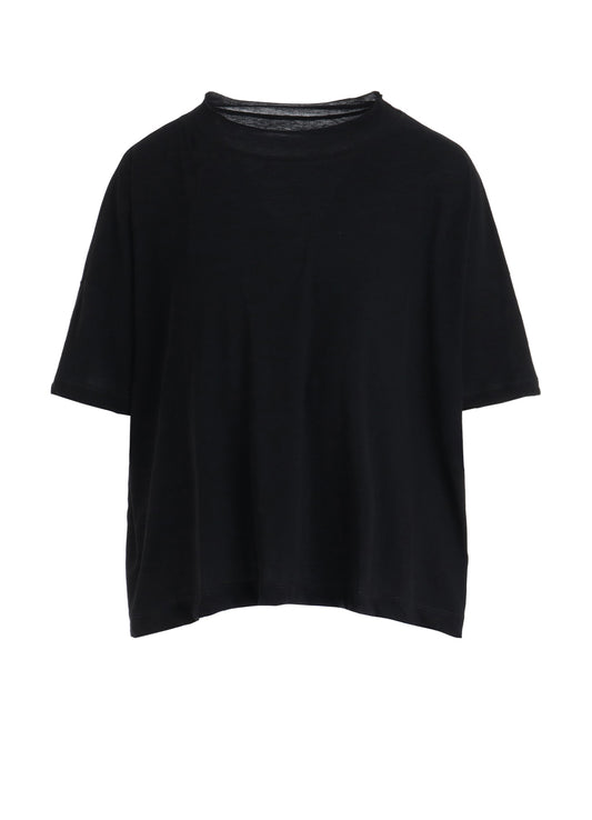 HIGH-TWIST COTTON JERSEY SHORT SLEEVE T