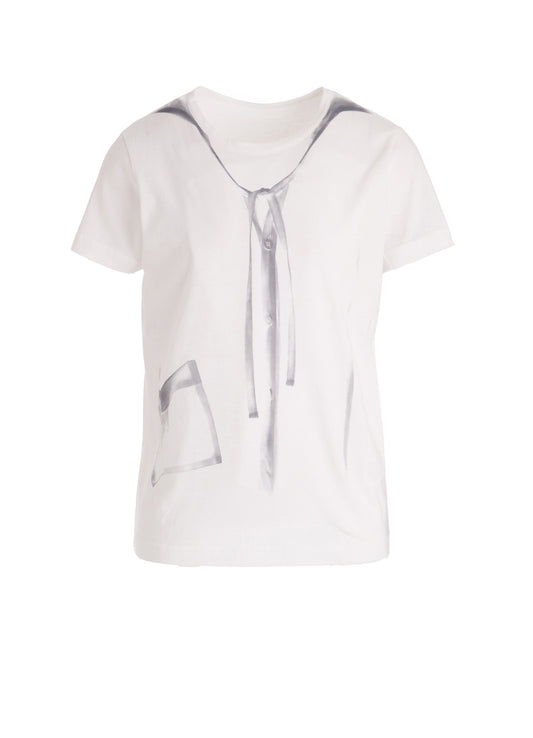 TROMPE L'OEIL HALF SLEEVE TEE