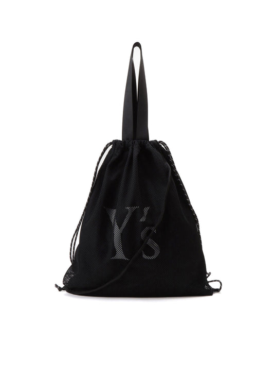 Y'S NYLON MESH KNAPSACK