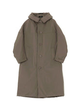 TYPEWRITER POLYESTER CAPE COAT