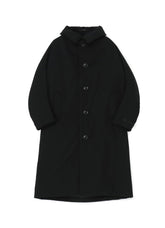 TYPEWRITER POLYESTER CAPE COAT