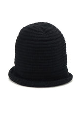 WOOL KNITTED BUCKET HAT