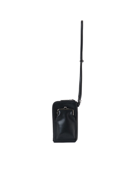 COW LEATHER ZIP NECKLACE