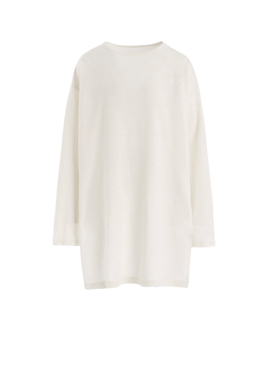 COTTON INLAY PULL OVER