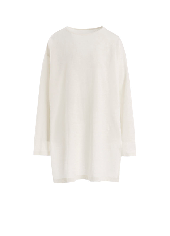 COTTON INLAY PULL OVER