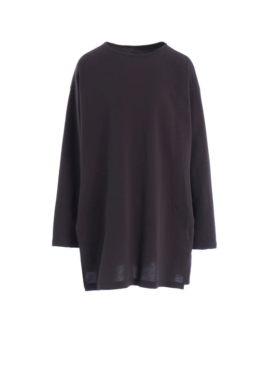 COTTON INLAY PULL OVER