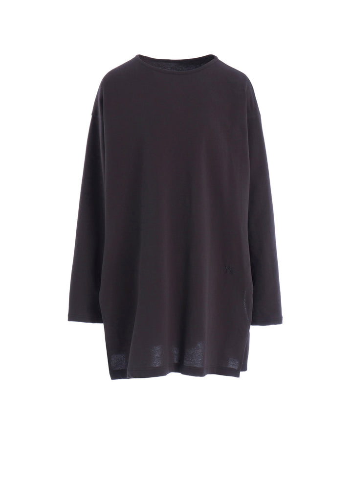 COTTON INLAY PULL OVER