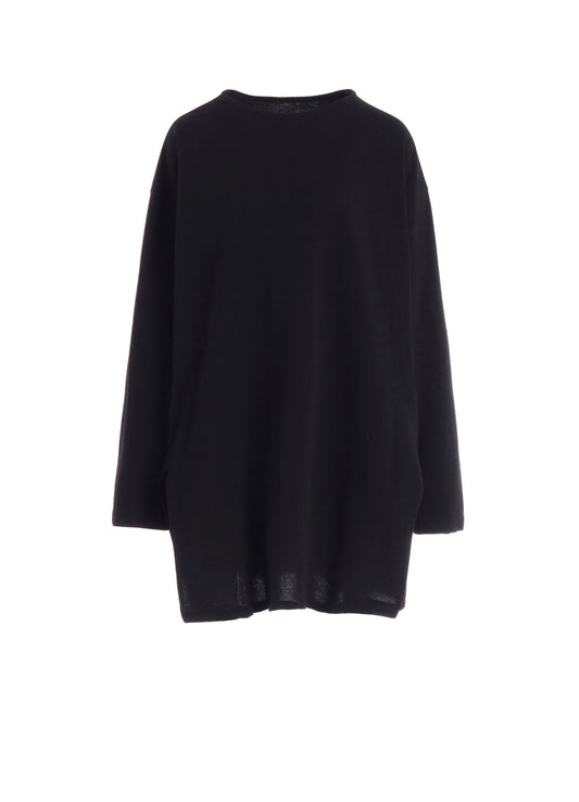 COTTON INLAY PULL OVER