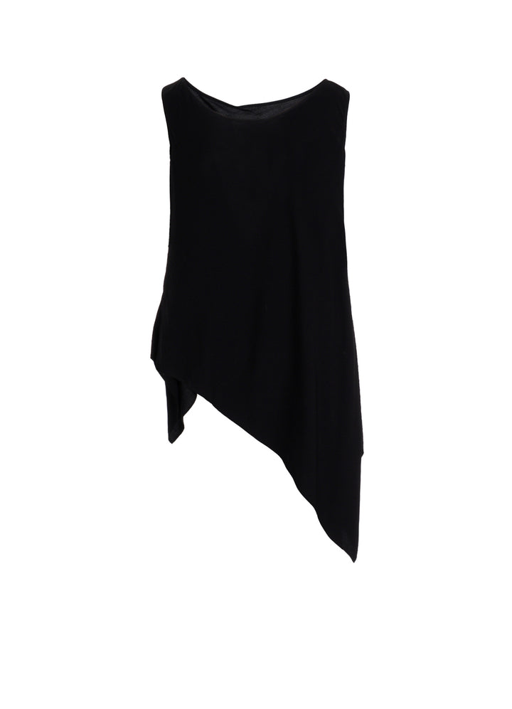 RAYON TWILL UNEVEN TANKTOP