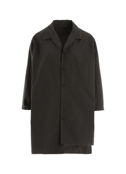 COTTON TYPEWRITER 3/4 SLEEVE BLOUSE