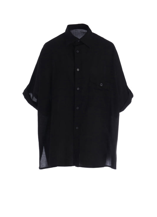 COTTON VOILE VIYELLA DOLMAN SLEEVE SHIRT
