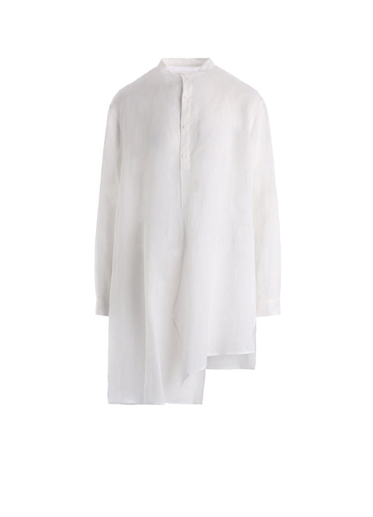 RAMIE STAND COLLAR BLOUSE