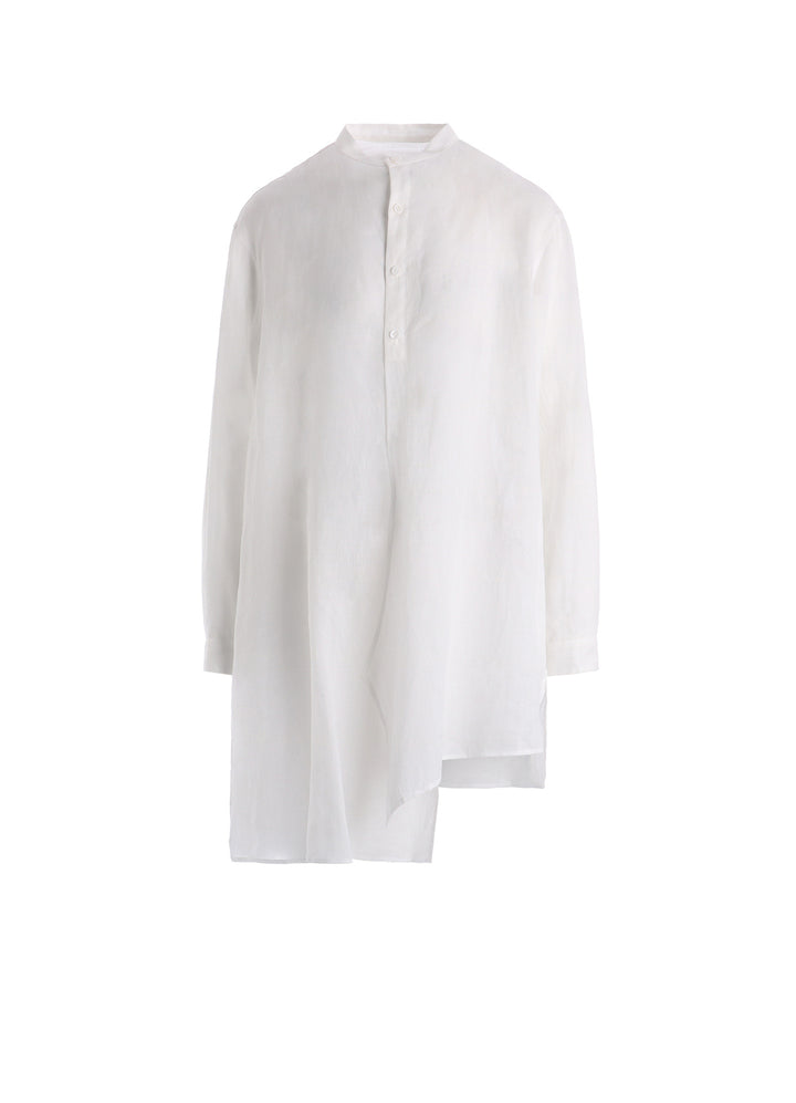 RAMIE STAND COLLAR BLOUSE