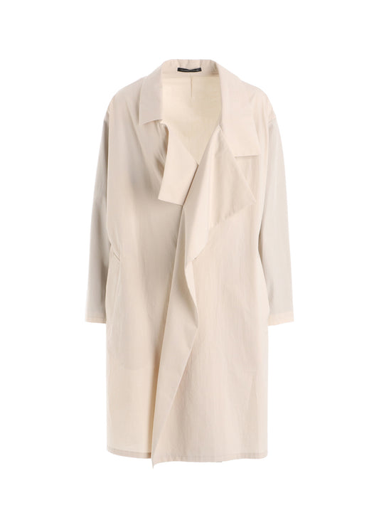 COTTON BROAD BIG LAPEL COAT