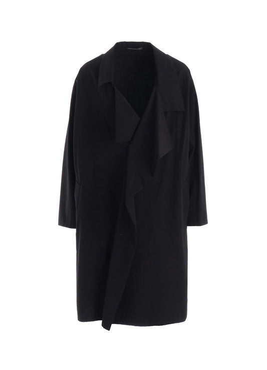 COTTON BROAD BIG LAPEL COAT