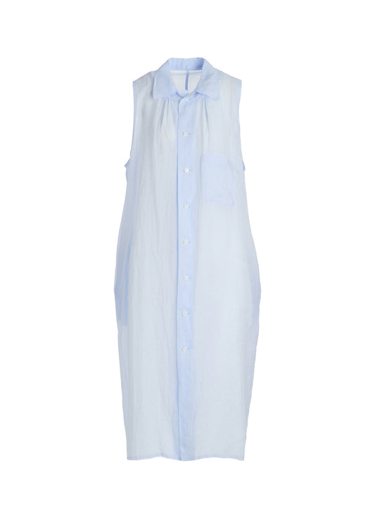 RAMIE NECK GATHER DRESS