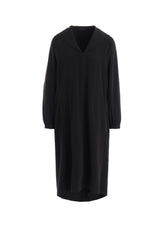 TA/PE SUPER VIYON TUSSER SAILOR COLLAR DRESS