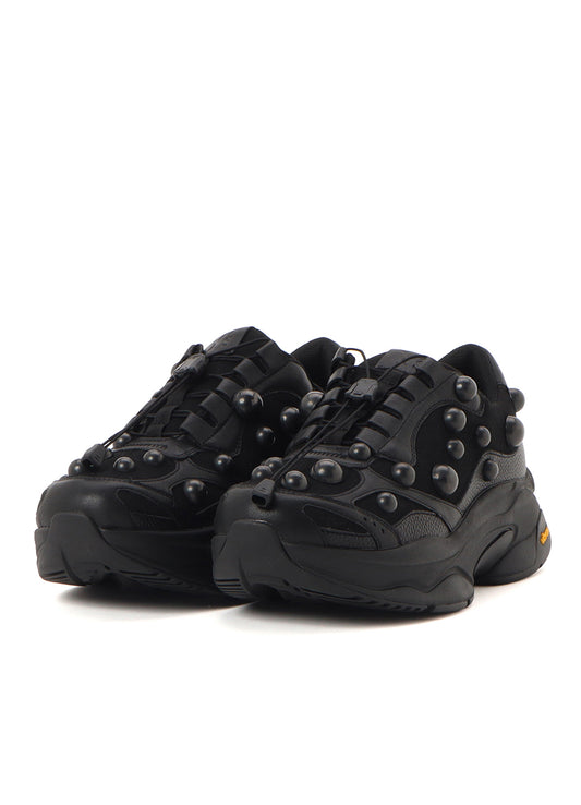 SYNTHETIC LEATHER DOT DAD SNEAKER