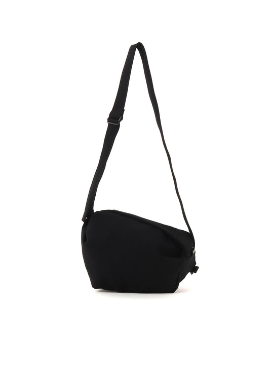 HIGH TWISTED GABARDINE TUCK SHOULDER BAG S