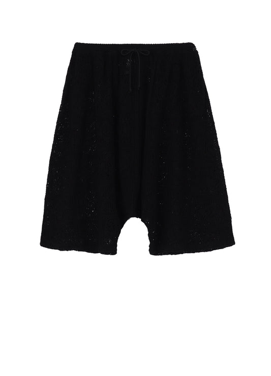 MEXICAN TILE PATTERN KNIT HALF PANTS