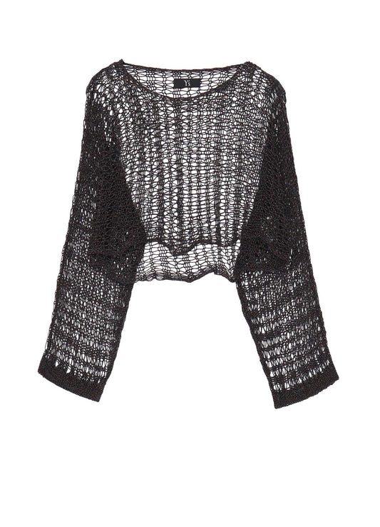 FISHERMAN'S KNIT LONG SLEEVE PULLOVER