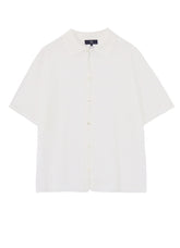 ALLONGE SHEER OPEN COLLAR KNIT