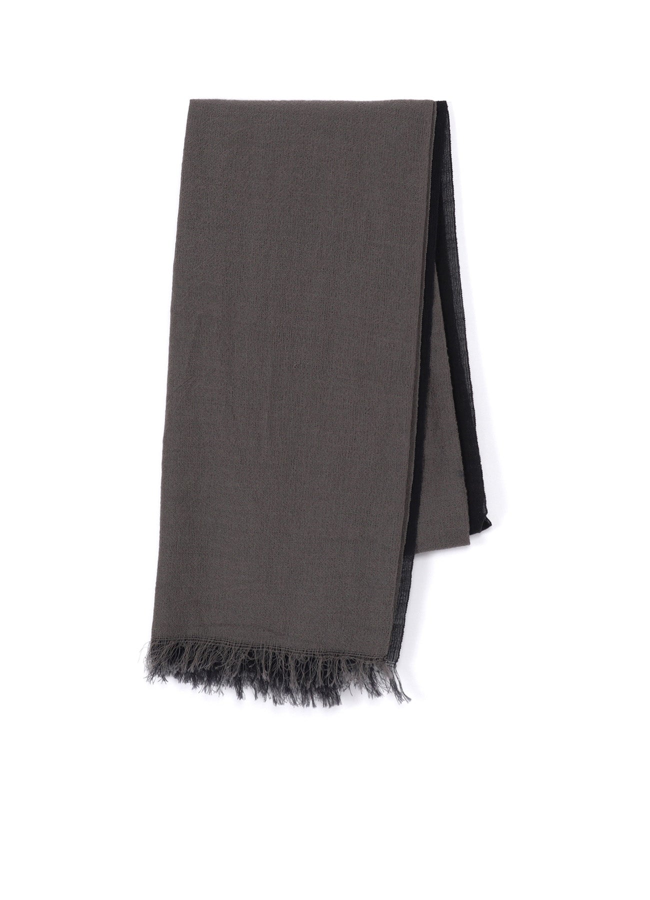 WOOL DOUBLE LAYTER SCARF – THE SHOP YOHJI YAMAMOTO