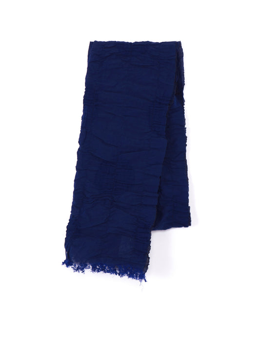 DOT JACQUARD GATHER SCARF