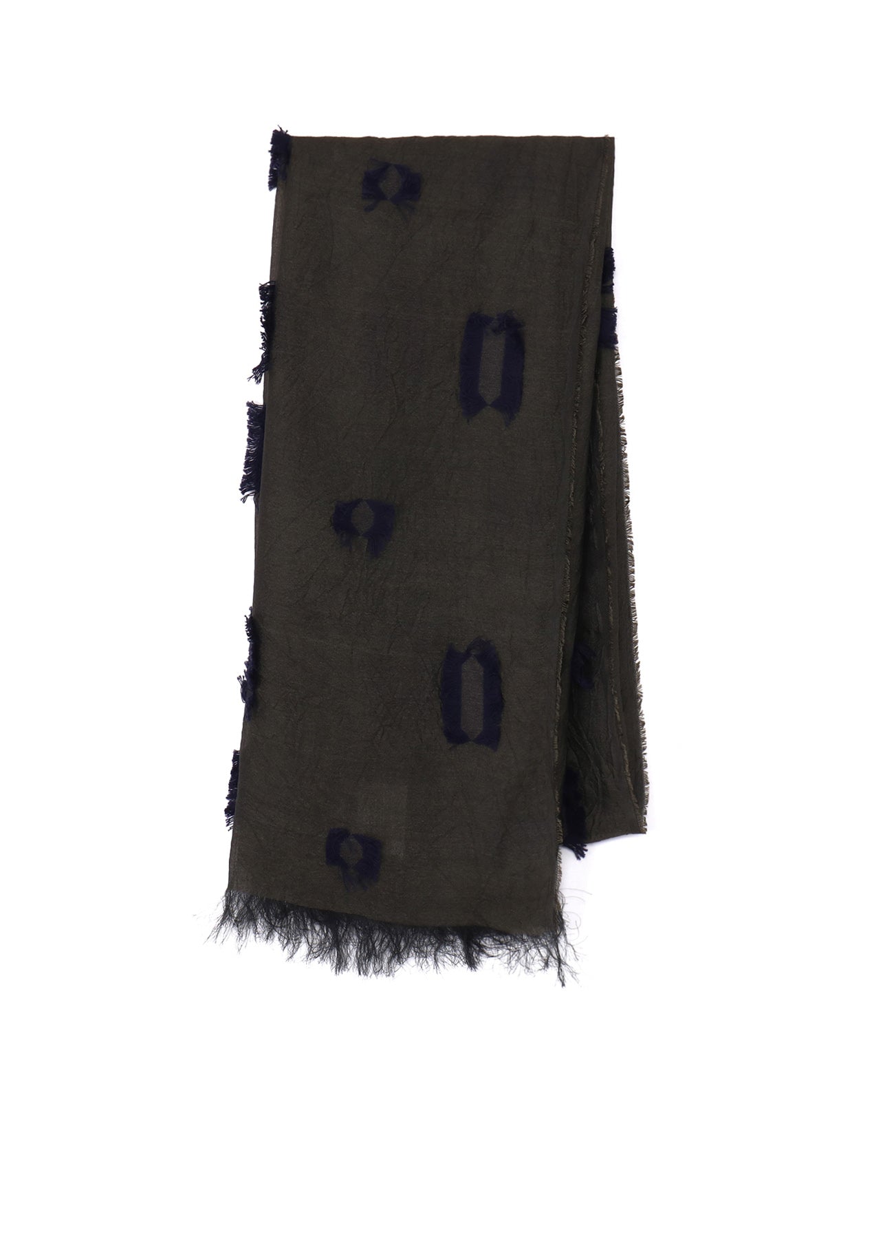 ヨウジヤマモト　スカーフ　レア　美品 CUT SILK JACQUARD DOT CUT SCARF – THE SHOP YOHJI YAMAMOTO