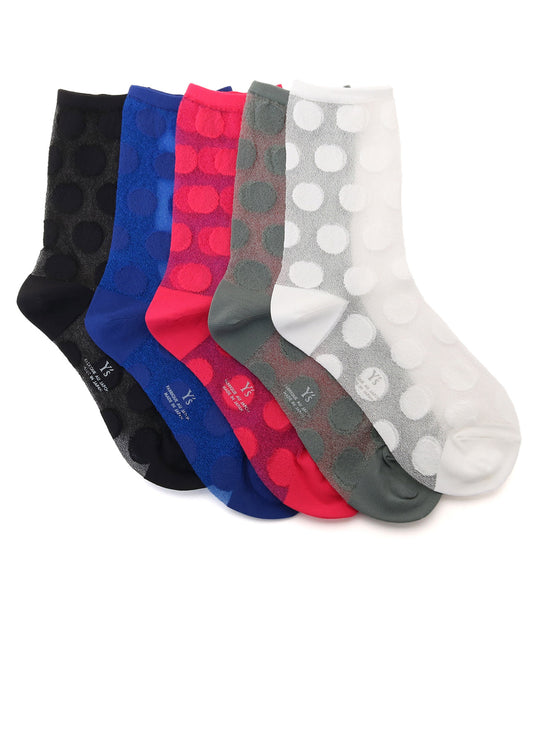 SHEER DOT SOCKS