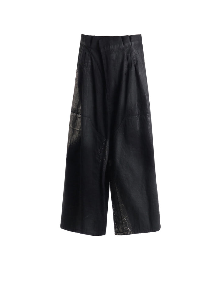 8OZ DENIM FOIL PRINT HALF PANTS