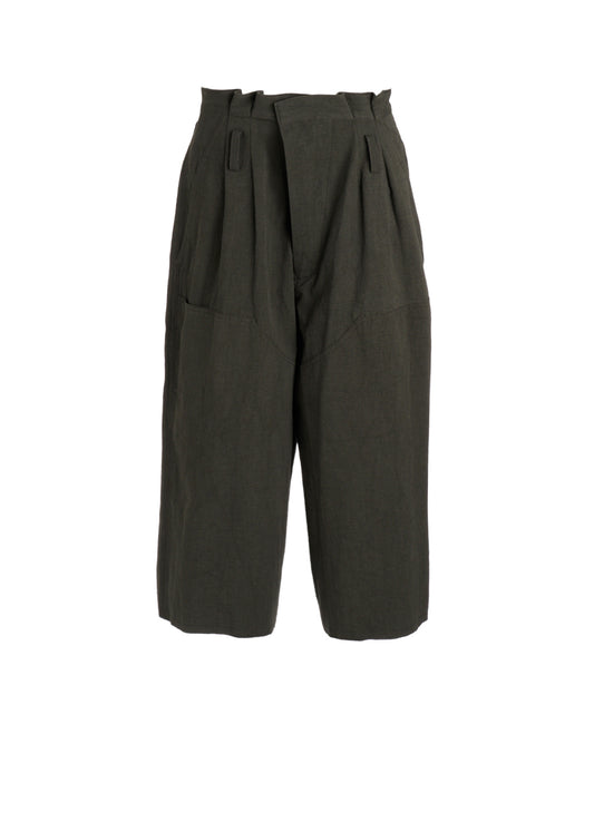 C/LI/RA POPLIN HALF PANTS
