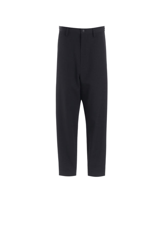 WOOL GABARDINE TAPERED PANTS