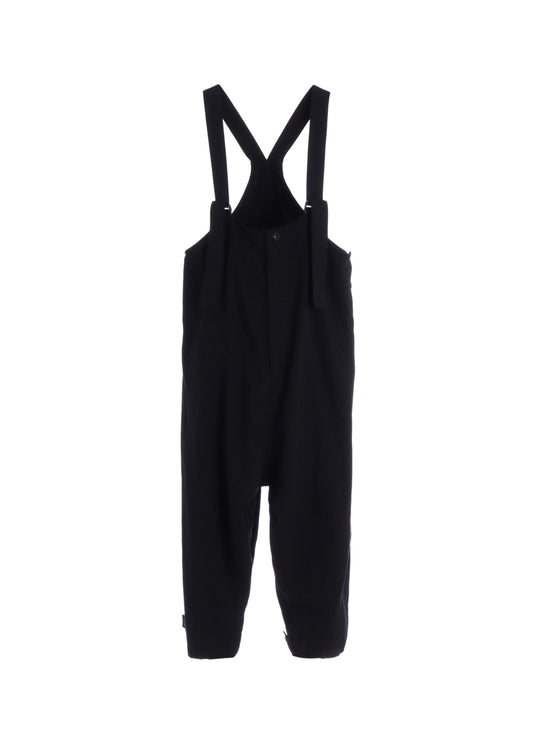 COTTON FLAX GABARDINE OVERALL