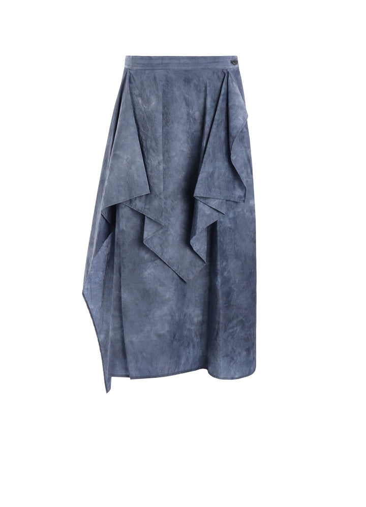 "CHUSEN" DRAPE SKIRT