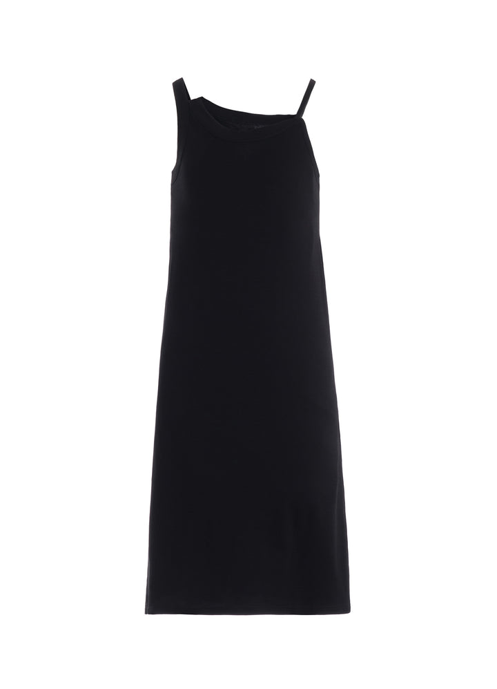 Y" EMBROIDERY SLEEVELESS LONG TEE