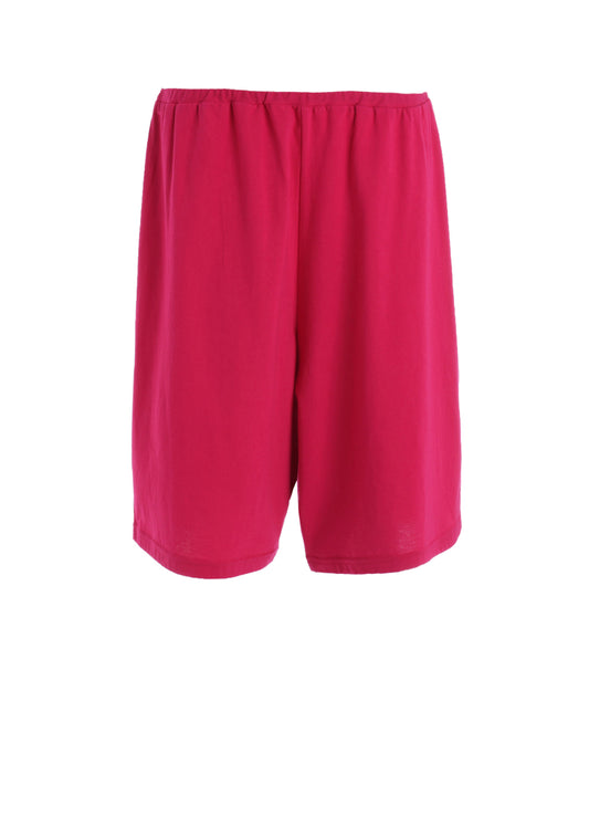 COTTON JERSEY EASY HALF PANTS