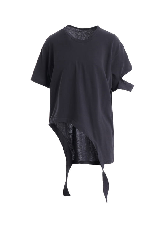 HARD-TWISTED JERSEY HOLLOW TEE A