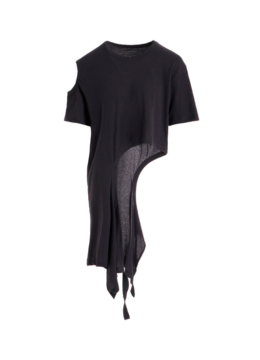 HARD-TWISTED JERSEY HOLLOW TEE B