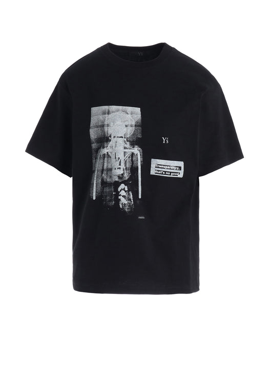 6.5OZ JERSEY BEAR GRAPHIC PRINT TEE