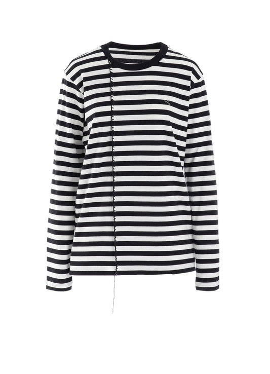 STRIPE JERSEY Y's STITCH LONG T