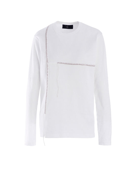 JERSEY BLANKET EMBROIDERY Y's STITCH LONG T