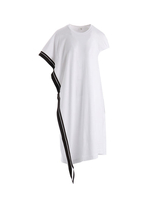 JERSEY UNBALANCE LINE DRESS