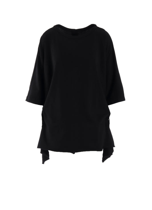 JERSEY RAGLAN 2 WAY CARDIGAN