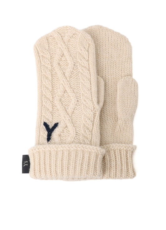 WOOL NYLON MITTENS