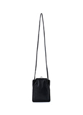COW LEATHER METAL CLASP NECKLACE