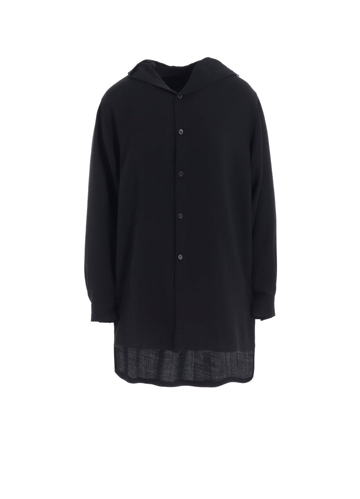 WOOL SERGE SAILOR COLLAR BLOUSE