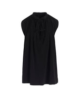 TA/PE SUPER VIYON TUSSER SLEEVELES BLOUSE