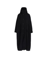 WOOL GABARDINE MILITARY COAT
